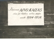 Mälestustahvel majal, kus Aino Kallas elas ja töötas suviti 1924-1938 - KM EKLA