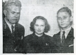 1938. a. "Looduse" romaanivõistluse laureaadid: Elmar Õun, Leida Tigane, Karl Ristikivi - KM EKLA