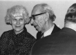 Valda ja Mart Raud kirjanike kongressil aprillis 1977 - KM EKLA