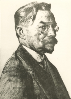 August Kitzberg. H. Laipmani (A. Laikmaa) portree, 1915