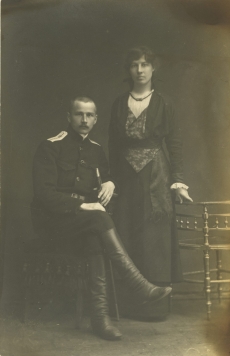 Karl ja Alma Ast  (snd Anni) Peterburis 1916. a