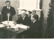 Välisminister J. Poska kirjutab alla Eesti-Vene rahulepingule 2. II 1920 - KM EKLA