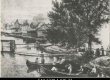 Tartu vaateid 1885. a. R. von Zur-Mühlenilt
Vaade paatidega jõel sõitvatele meestele, repro Julius Rudolf von zur Mühleni litograafiast - EAA