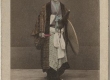 Traditsioonilises rõivastuses jaapani mees, portreefoto - EAA