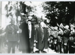 Johan Laidoner, Pehr Evind Svinhufvud, Konstantin Päts ja noorkotkad. Soome presidendi külaskäik 1932. a.  - KM EKLA