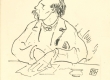 K. A. Hindrey karikatuur dr. Kallas'est - KM EKLA