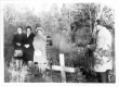 Otto Münther i hauakivi avamine Uudeküla kalmistul 12. okt. 1969. Kõneleb Tamsalu Keskkooli direktor Ants Korjus - KM EKLA