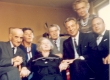 Artur Adson, Hedda Hacker, Marie Under, Johannes Aavik, Aleksander Aspel, Aleksandra Aavik 13.07.1963 - KM EKLA