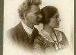 Hans Pöögelmann abikaasa Julia Pöögelmanniga 1916. a.  - KM EKLA