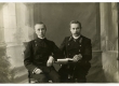 Rudolph Reiman (vasakul) tundmatuga 1913. a.  - KM EKLA