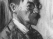 A. Laikmaa. August Kitzberg (pastell-visand, 1915) - KM EKLA