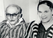 F. Tuglas ja E. Okas haiglas, 1971 - KM EKLA