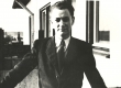 Karl Ristikivi Rootsis kodurõdul u. 1950. a.  - KM EKLA