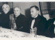 Härma, Miina, Aadu Lüüs ja prof. Paris EÜS'is koosviibimisel Jaan Tõnissoni sünnipäeva puhul 22. XII 1938 - KM EKLA