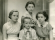 Anni Kreem, Reet Sein, Mari Tarand ja Juhan Viiding 1958 - KM EKLA