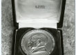 K. Pätsi medal a. 1938 (A. Karja, Tallinn). Esikülg. - KM EKLA