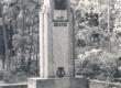 Jaan Bergmann'i hauamonument Paistu kalmistul 1961. a. - KM EKLA