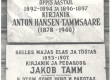 A. H. Tammsaare ja J. Tamme mälestustahvlid Väike-Maarjas kunagise kihelkonnakooli hoonel - KM EKLA