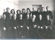 Ernst Peterson-Särgava Tallinna Ehitustehnikumi õpetajana kaastööliste ja õpilaste keskel 1940-ndate a-te II p. - KM EKLA