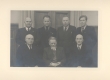 Grupipildil: M. Kalinin, J. Vares-Barbarus, Hans Kruus, Ed. Päll, G. Kallas ja K. Rohtmaa, Kalinini töökaaslased 1945. a. Moskvas - KM EKLA