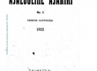 Ajalooline Ajakiri nr 1 (1922) - DIGAR
