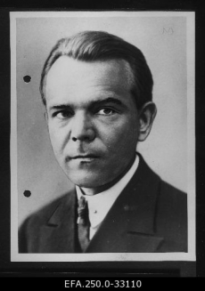 Eesti darvinist-marksist, Tartu Ülikooli õppejõud, bioloogiadoktor Aleksander Audova. 1927 - 1931
