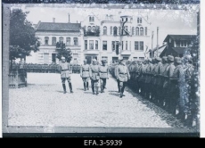 Saksa sõjaväe paraad. 1918