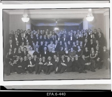 Eesti üliõpilasseltsi Raimla liikmeid ballil. 1922 - 1940