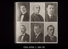 Maanõukogu juhatus, valitud 27.11.1918.