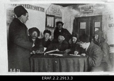 Altai krais asunud Estonka küla parteirakukese büroo koosolekud. [1917-1919]