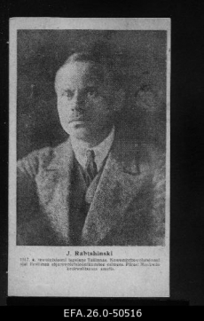 Rabtšinski, Ivan - Eestimaa Sõjarevolutsioonikomitee esimees.