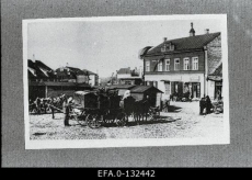 Vaade Postijaama platsile. Tartu 1918