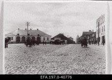 Postijaam Riia maanteel. Tartu 1914