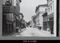 Vaade Rüütli tänavale. Tartu [enne 1917]