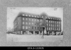 Eesti Panga hoone välisvaade. Tallinn 1916