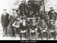 Grupp Vene-Balti tehase töölisi. Tallinn 1916 - 1917