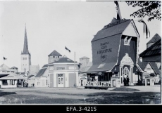 Eesti tööstuse ja kaubanduse näitus Näituse väljakul. 1922