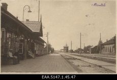 Mõisaküla raudteejaam. 20 sajandi I pool