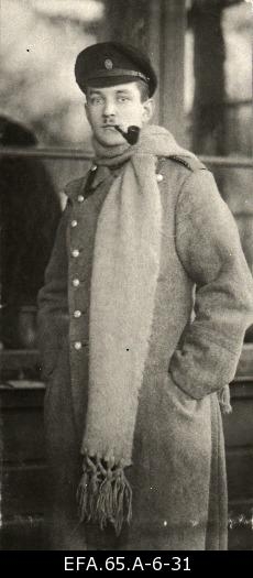 Sõjaväelane. [1914-1917]