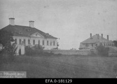 Eesti Aleksandri Põllutöökeskkool Kõo mõisahoones. 1919
