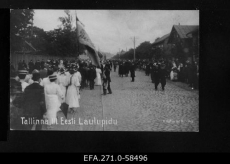 Eesti VII üldlaulupeo rongkäik. 1910