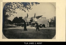 Esimene elavate piltide teater-kino 1899/1900.