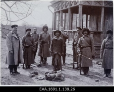 Räbalais Hiina salakuulaja (?) ühes tabajatega (1904 - 1905)