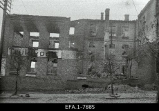 Valga trükikoja varemed. 1944