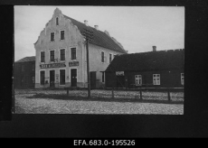 Saarde Majandusühisuse ja Saarde Laenu- ja Hoiuühisuse hoone ning Kilingi-Nõmme Hariduse Selts Õilme hoone. 1933