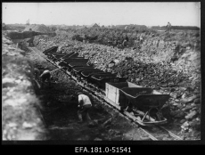 Riigi Põlevkivitööstuse lahtine kaevandus Kohtlas.	1921 - 1926