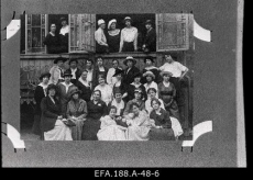 Tartu Kristlike Noorte Naiste Ühingute Liidu Vene klubi liikmed. 1924