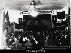 Eestimaa ametiühingute II kongress. Tallinn 27.11.1922