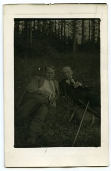 Aleksander Tassa ja Jaan Vahtra 1921. a. 