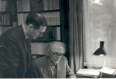 Friedebert Tuglas ja Evald Okas okt 1965
